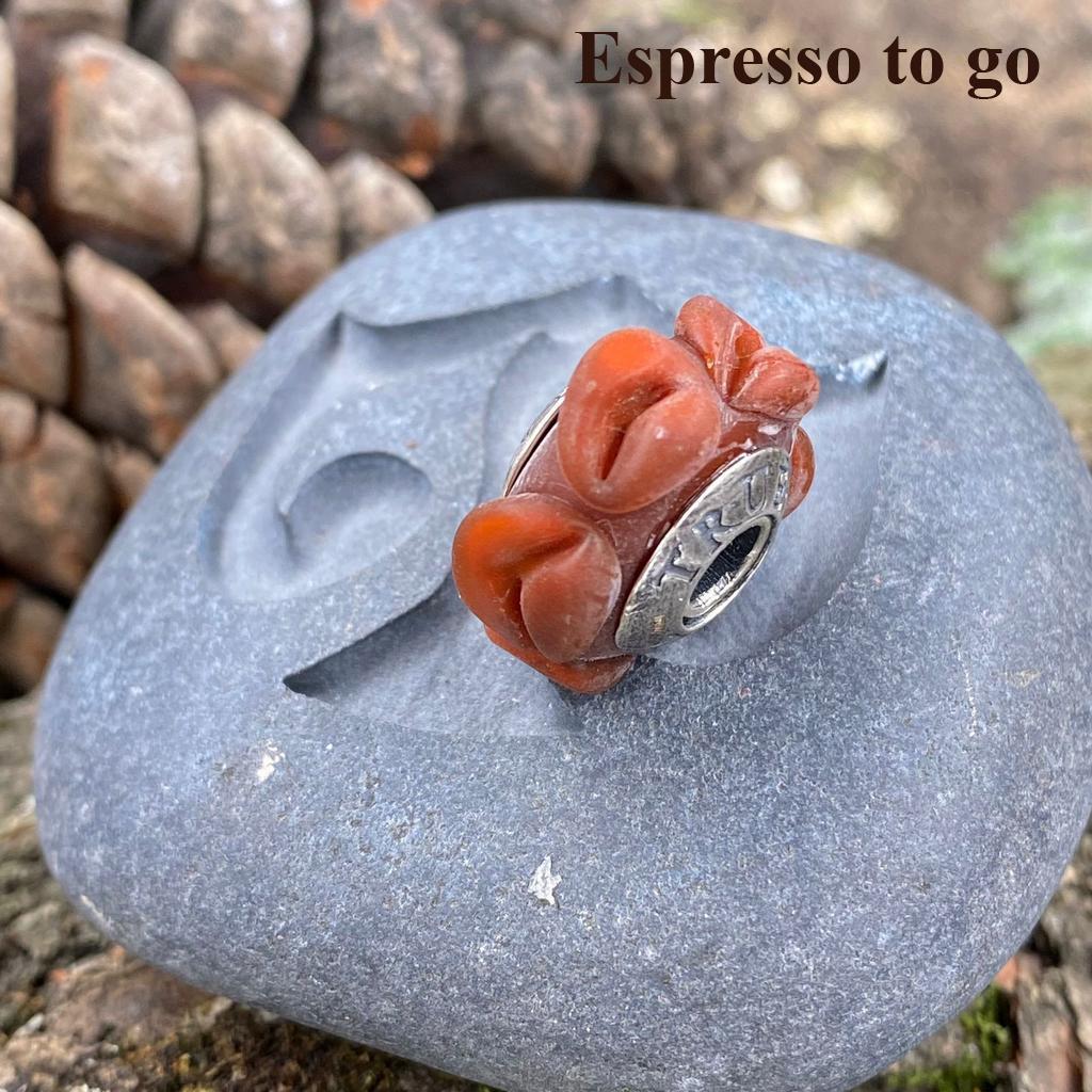 Coffee To Go Bead (matte finish)