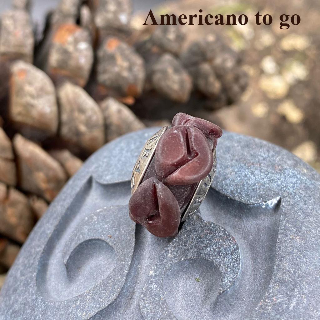 Coffee To Go Bead (matte finish)