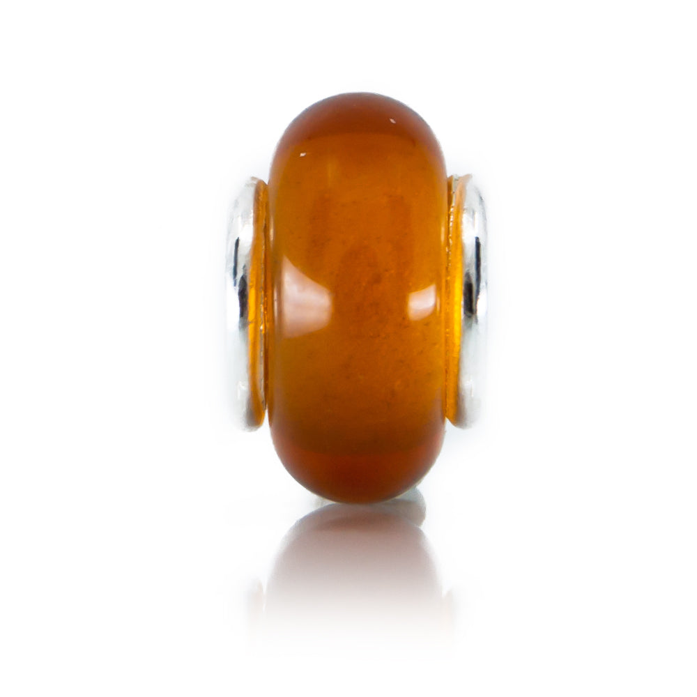 Amber Glass Spacer