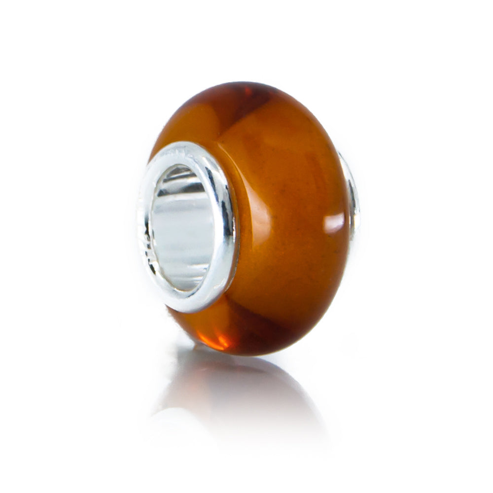 Amber Glass Spacer