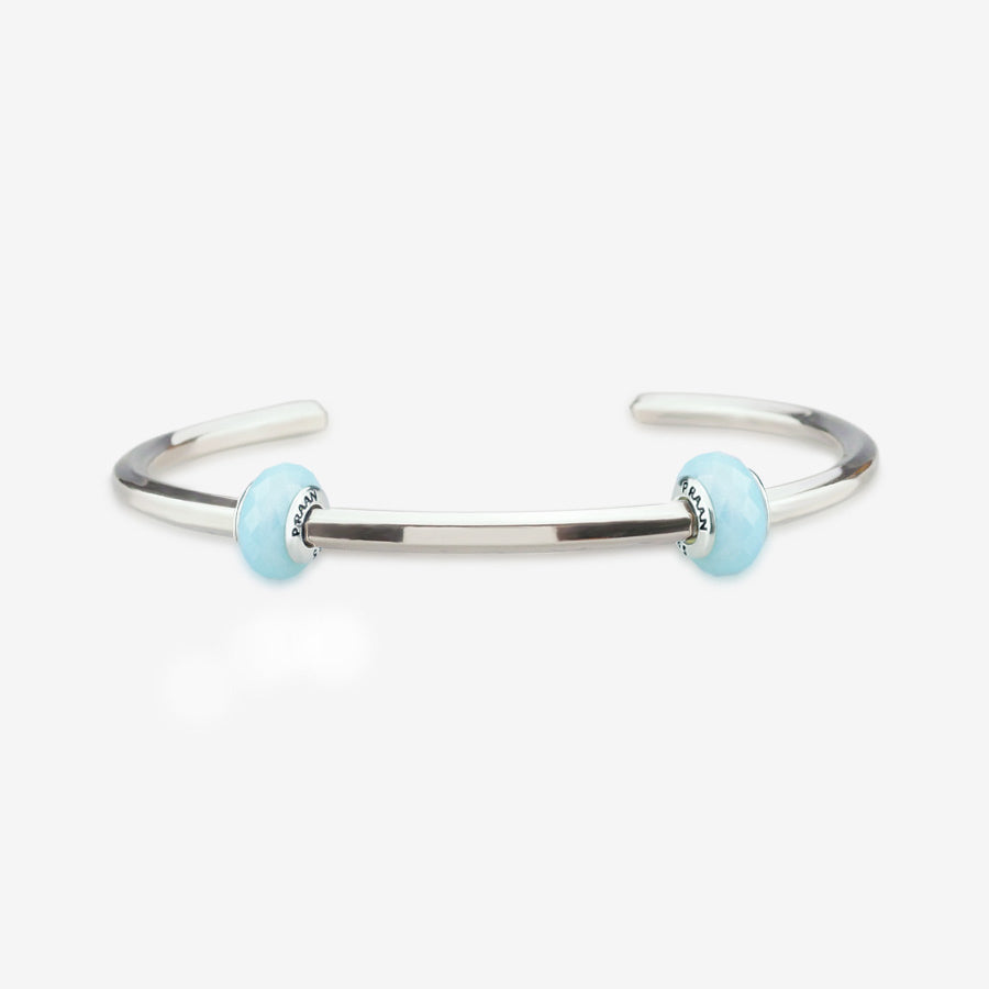 Baby Blue Opal Crystal Stopper Charms