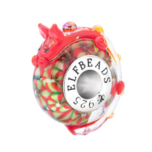 Load image into Gallery viewer, Candycane Flame Dragon