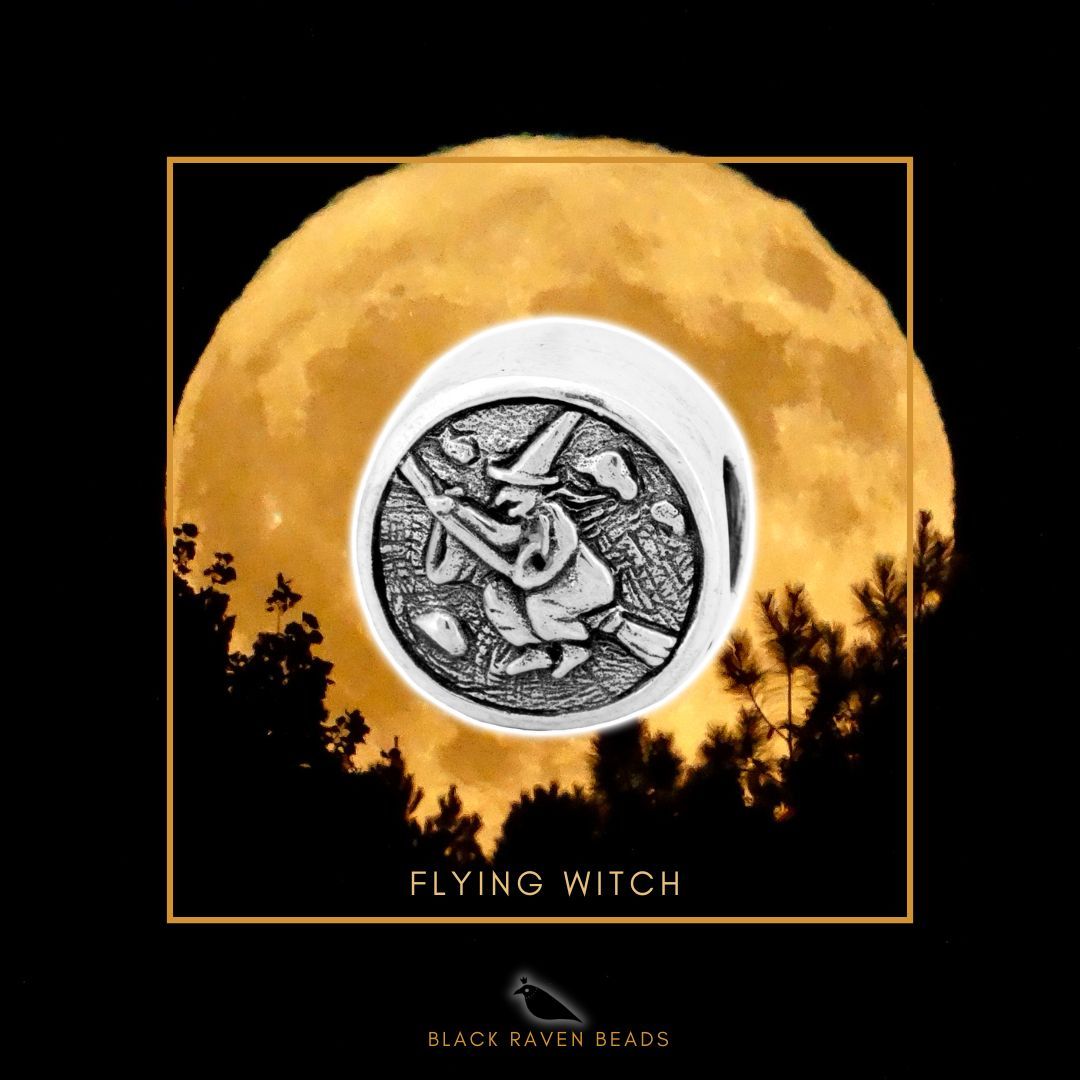Flying Witch Charm
