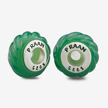 Load image into Gallery viewer, Dark Emerald Crystal Stopper Charms