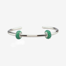 Load image into Gallery viewer, Dark Emerald Crystal Stopper Charms