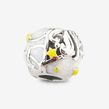 Load image into Gallery viewer, Full Moon Party Silver Charm