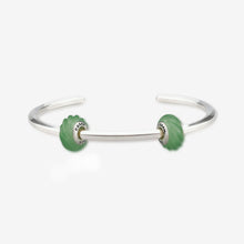 Load image into Gallery viewer, Green Aventurine Twisted Rope Stopper Charm