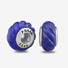 Load image into Gallery viewer, Lapis Lazuli Twisted Rope Stopper Charms