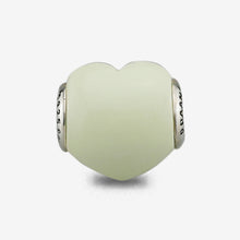 Load image into Gallery viewer, Lemon Australia Chrysoprase Heart Charm