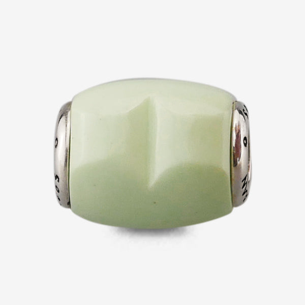 Lemon Australia Chrysoprase Heart Charm