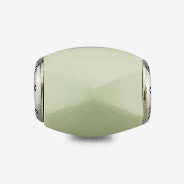 Lemon Australia Chrysoprase Heart Charm