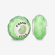 Load image into Gallery viewer, Lima Emerald Green Crystal Stopper Charms