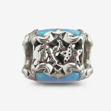 Load image into Gallery viewer, Opalescent Stardust Under the Sea Charm V2