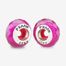 Load image into Gallery viewer, Pink Ruby Synthetic Stopper Charms