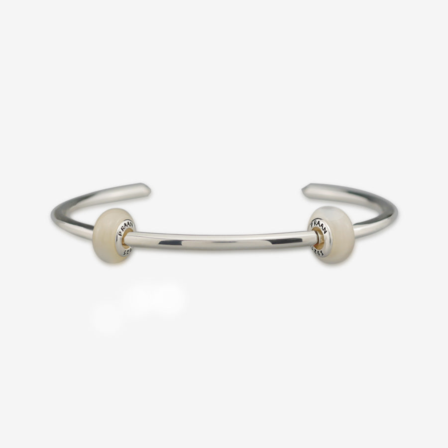 Round Solid Mother-of-Pearl Stopper Charms