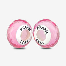 Load image into Gallery viewer, Sea Pink Crystal Stopper Charms