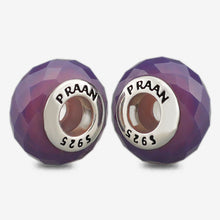 Load image into Gallery viewer, Sparkling Grape Purple Stopper Charms