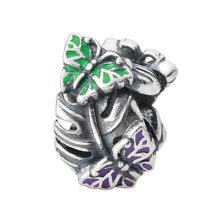 Load image into Gallery viewer, Summertime Butterflies-Purple Green