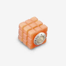 Load image into Gallery viewer, Tabby Cats Eye Glass Rubix Cube Charm