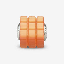 Load image into Gallery viewer, Tabby Cats Eye Glass Rubix Cube Charm