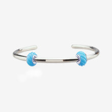 Load image into Gallery viewer, Turquoise Blue Crystal Stopper Charms