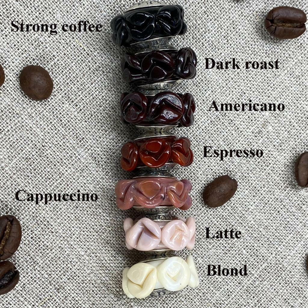 Coffee Bead (glossy finish)