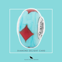 Load image into Gallery viewer, Lucky Diamond Card Bead