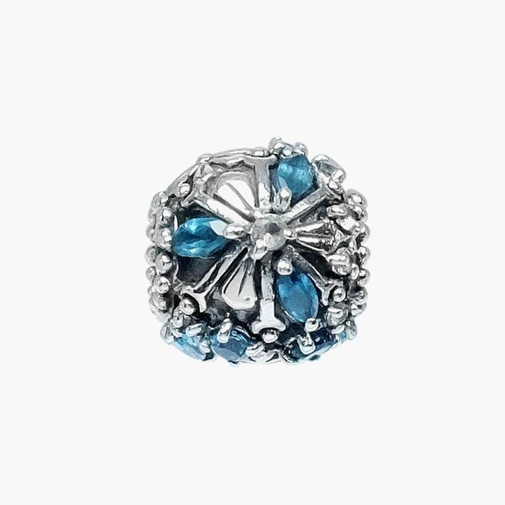 Topaz Snowflake Bead