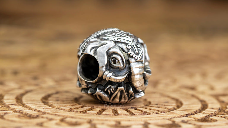 Bead Sacred elephant cz