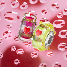 Load image into Gallery viewer, Intriguing Hearts Yellow-Green