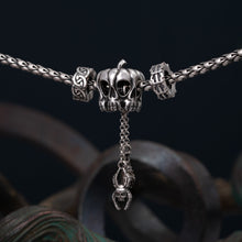 Load image into Gallery viewer, Bead with pendants "Pumpkin head"