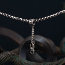 Load image into Gallery viewer, Bead with pendants "Pumpkin head"