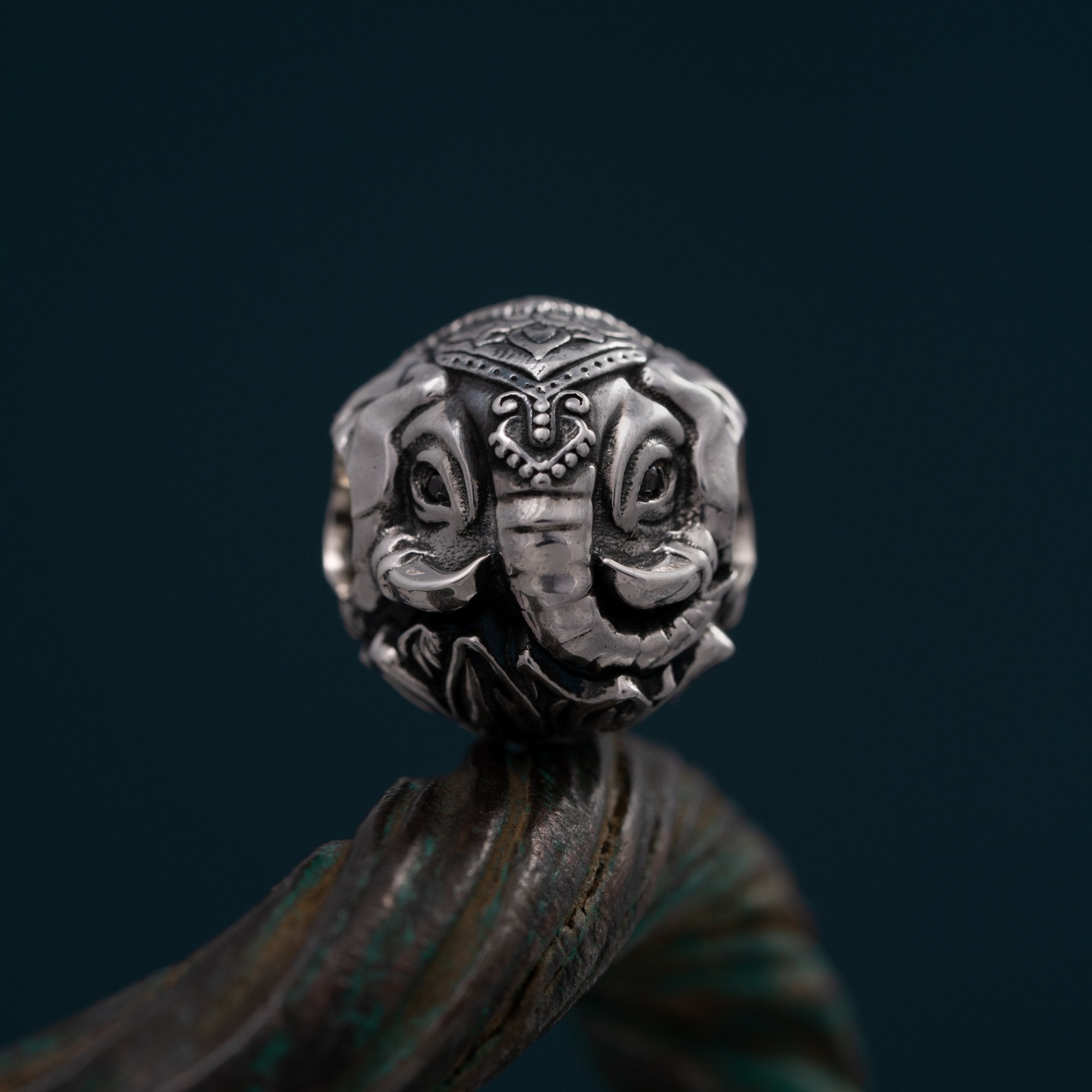 Bead Sacred elephant cz