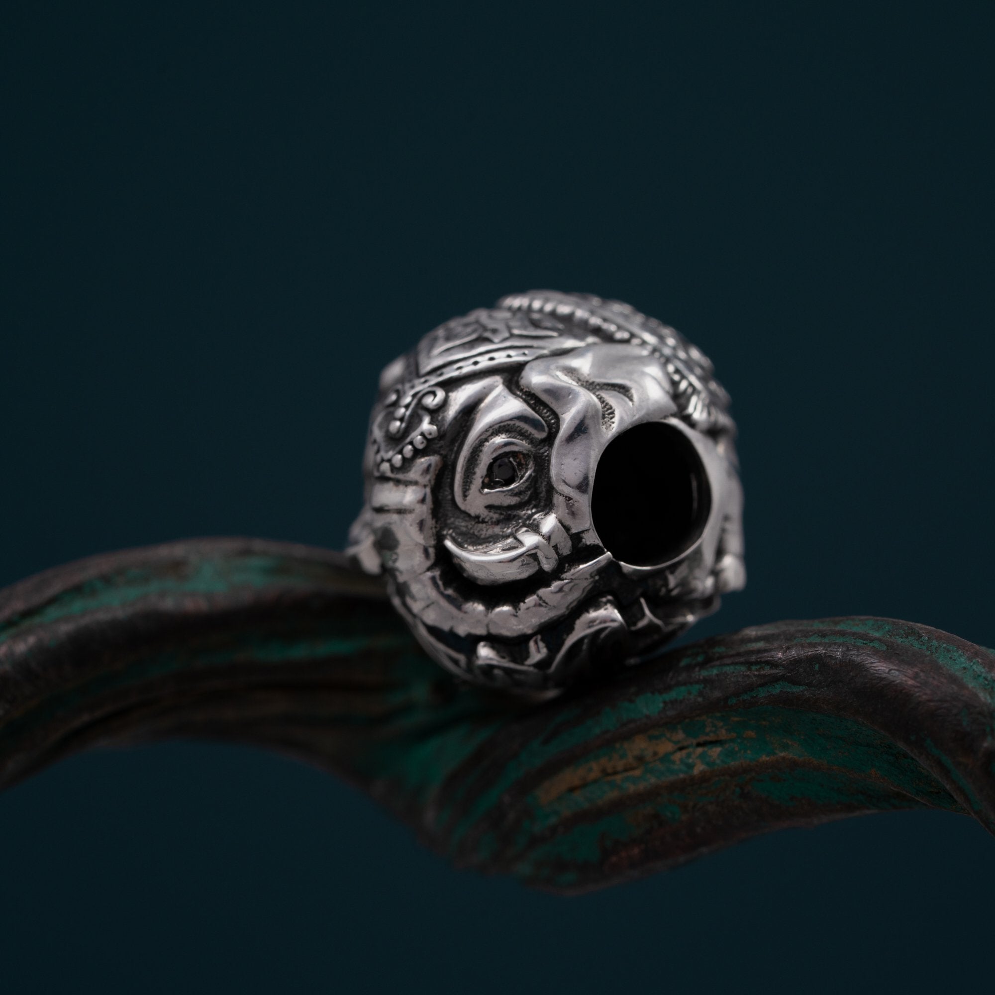 Bead Sacred elephant cz