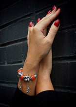 Load image into Gallery viewer, Bead with pendants "Pumpkin head"