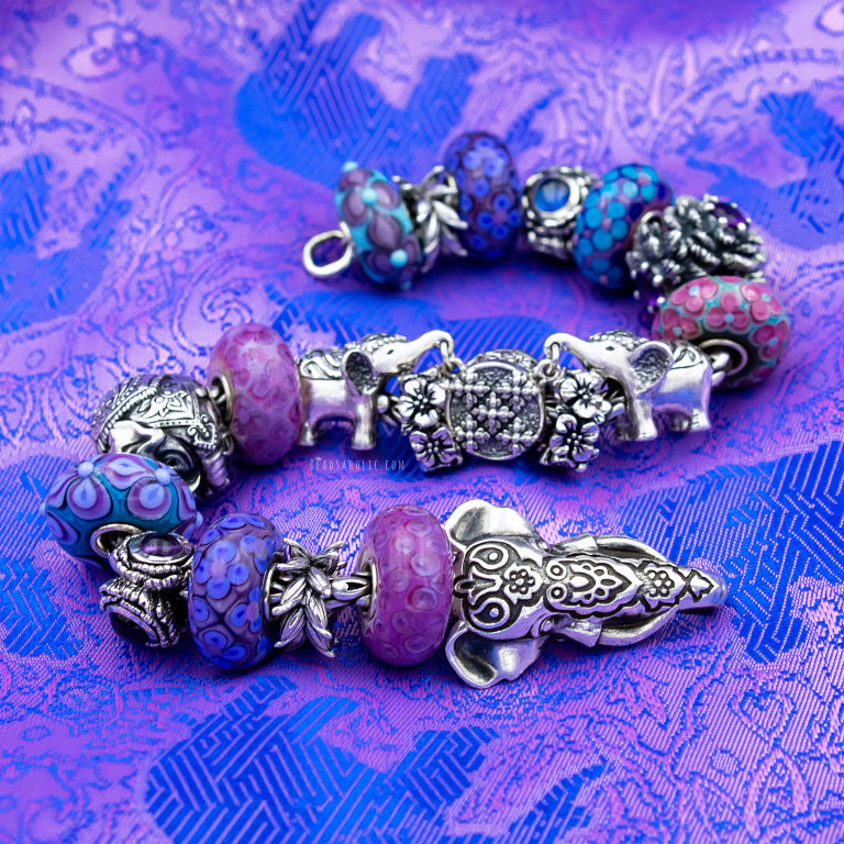 Bead Sacred elephant cz