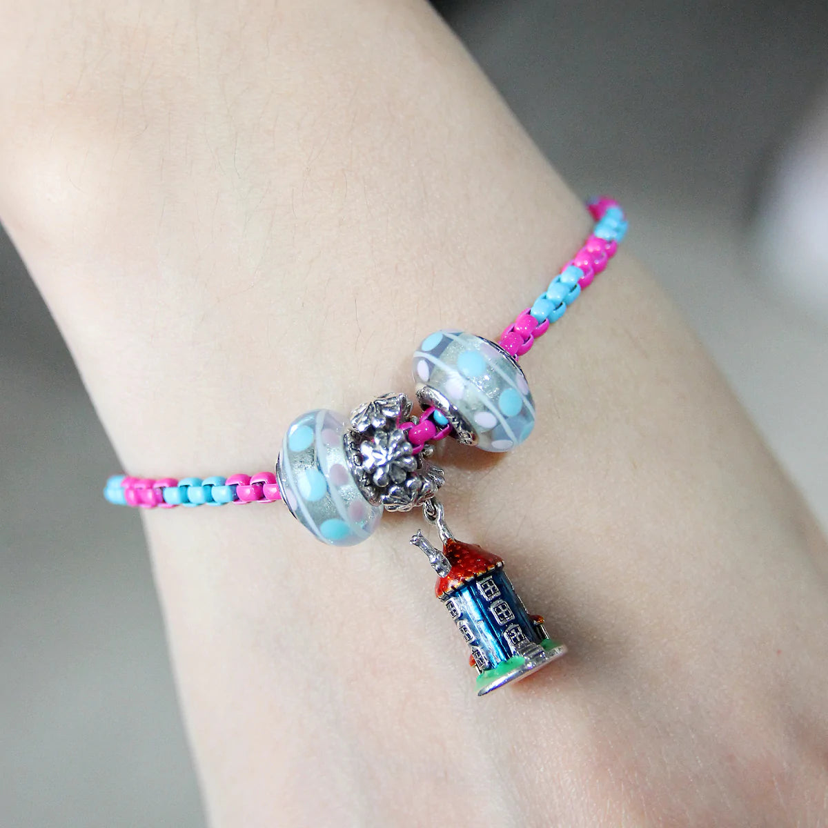 Pop Bracelet Blue Lush/Pink Crush