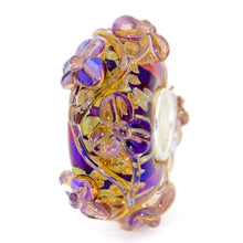 Load image into Gallery viewer, Amber Golddust Flowertwig - Elfbeads US