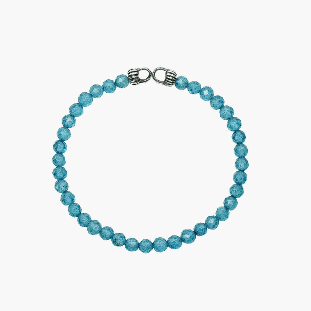Play Blue Quartz Stone Bracelet