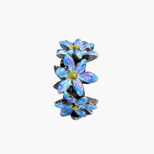 Blue/Purple Flower Spacer