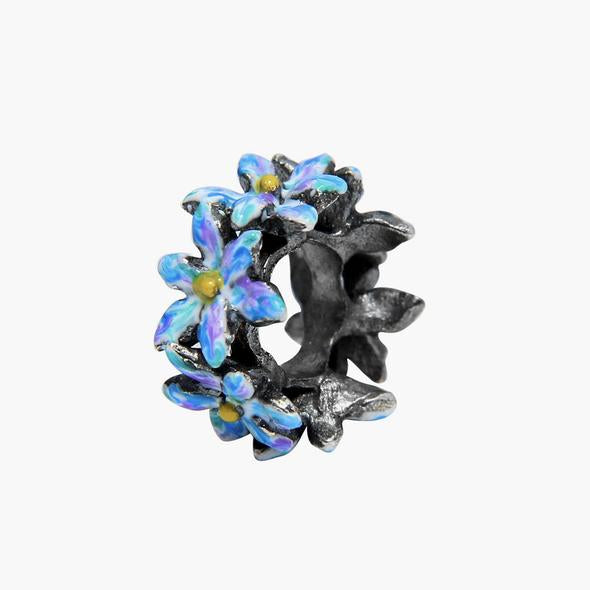 Blue/Purple Flower Spacer