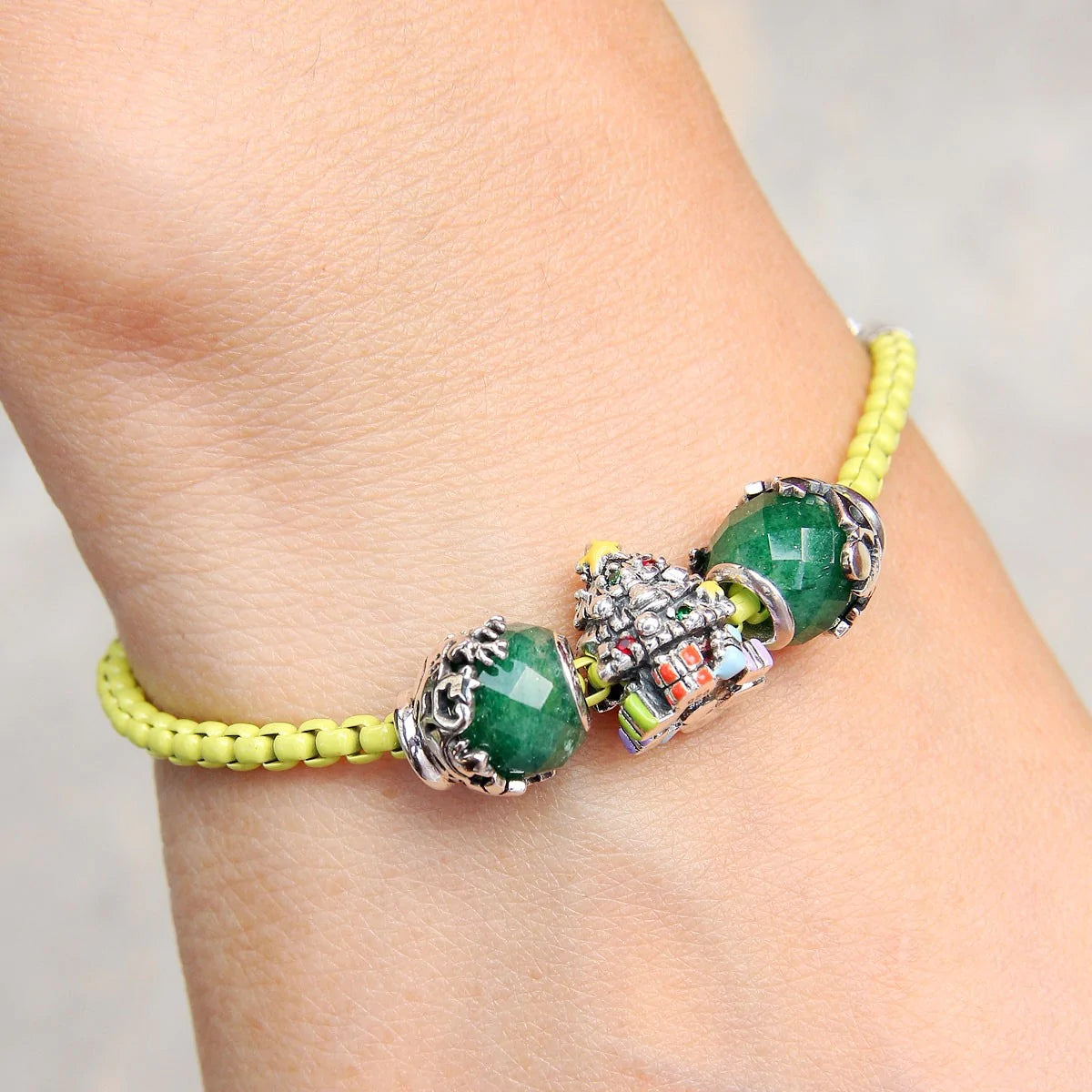 Green Envy Pop Bracelet
