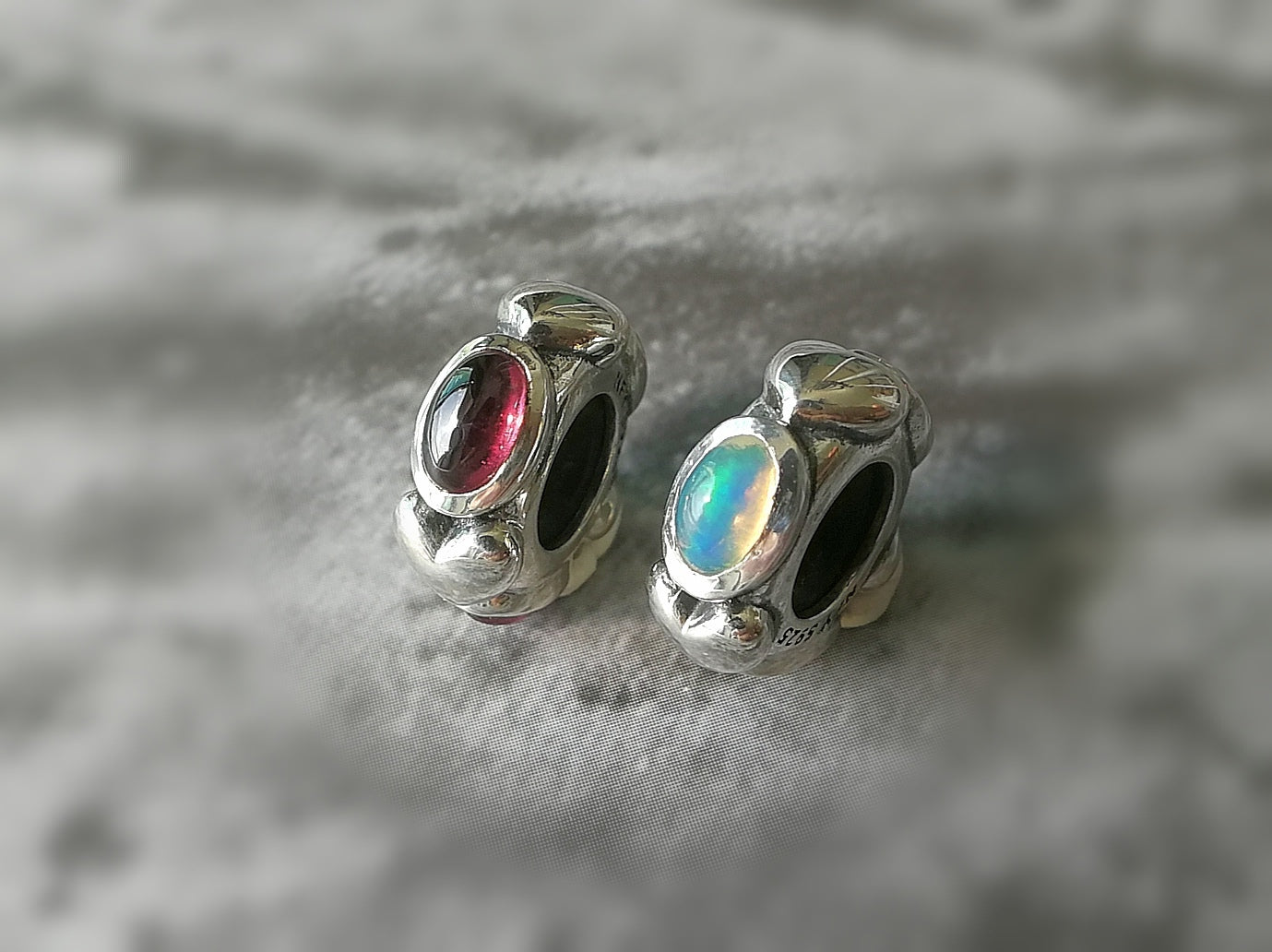 Endless Love Stopper Rhodolite Garnet