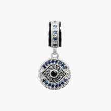 Load image into Gallery viewer, Eye Evil Sparkling Dangle Bead
