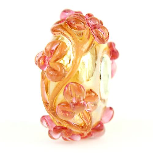 Gold Oil Light Mauve Flowertwig Le