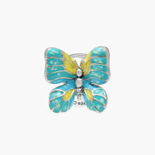 Load image into Gallery viewer, Green-Yellow Butterfly Clip Lock
