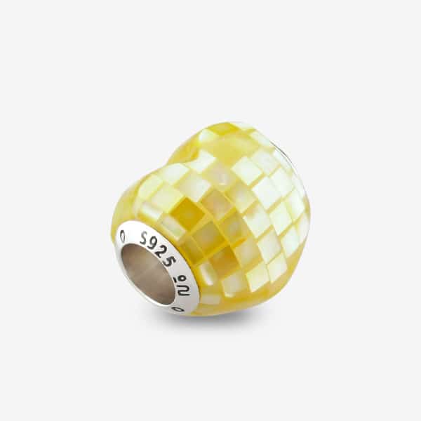 Honey Tea Mother Of Pearl Charm