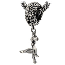 Load image into Gallery viewer, Hummingbird Flower Dangle