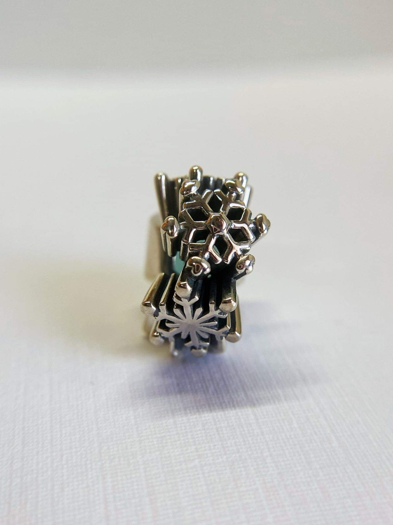 Frosty Snowflakes Charm