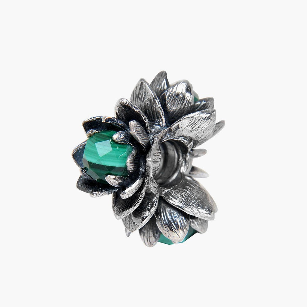 Lotus Malachite Spacer
